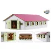 Image de Kids Globe Ãcurie De Chevaux Avec 9 Box Ã Cheveux 1:232 Rose 610188