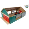 Image de Kids Globe Clapier En Bois - Jouet - Toit Rabattable - Ferme Ãchelle 1 32 - Clapier En Bois - 610250