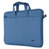 Image de Trust Bologna Sac ordinateur ECO 16 pouces, mince et écologique, sacoche fabriquée à partir de PET recyclés, rembourrée - Bleu