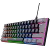 Image de Trust GXT 867 ACIRA - Clavier - mécanique - 60% - mini - rétroéclairé - USB - AZERTY - Français - commutateur : Outemu Red - noir - boîte en carton