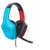 Image de Trust GXT 416S Zirox Casque Gaming Léger pour Nintendo Switch avec Transducteurs 50 mm, Jack 3.5 mm, Câble de 1,2 m, Bleu/Rouge