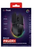 Image de Trust GXT 122 Felox+ - Souris - optique - 6 boutons - sans fil, filaire - Bluetooth, 2.4 GHz - récepteur sans fil USB - noir