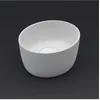 Image de Vasque à poser blanc mat OVAL BOWL RIHO 38x33 cm en solid surface-Blanc-Blanc-38 --