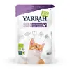 Image de 14x85g Yarrah Bio Filets en sauce dinde bio - Pâtée pour chat