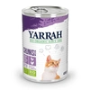 Image de 1x405g Yarrah Chunks poulet bio, dinde bio, orties bio, tomates bio en sauce - Pâtée pour chat