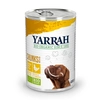 Image de 405g Yarrah Bio Chunks, poulet, orties, tomates - Pâtée pour chien