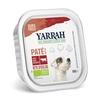 Image de 12x150g Yarrah Bio Paté boeuf bio, spiruline bio pâtée pour chien