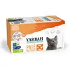 Image de 8x100g Yarrah Bio Paté lot mixte (3 variétés) pâtée pour chat