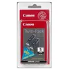 Image de Canon PGI-5 Black Twin Pack - pack de 2 - noir - originale - réservoir d'encre