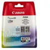 Image de Canon PG-40 / CL-41 Multi Pack - pack de 2 - noir, couleur (cyan, magenta, jaune) - originale - réservoir d'encre