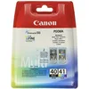 Image de Canon PG-40 / CL-41 Inktcartridge Zwart + 3 kleuren Multipack