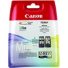 Image de Canon PG-510 / CL-511 Inktcartridge Zwart + 3 kleuren Multipack