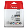 Image de Multipack de cartouches d'encre pigmentée Canon PGI-580 XL Noir/CLI-581 Noir, Cyan, Magenta, Jaune