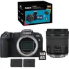 Image de Canon Pack appareil photo hybride Canon EOS RP + RF 24-105 mm f/4-7.1 IS STM + Seconde Batterie LP-E17 + Carte SD 16GB Noir