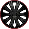 Image de AutoStyle enjoliveurs Giga 15 pouces ABS noir / rouge lot de 4