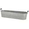 Image de Esschert Design - JardiniÃ£Â¿Re Ovale En Zinc Ancien  - Gris