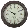 Image de Esschert Design Horloge avec sons d'oiseaux