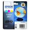Image de Cartouche Epson T267 Globe Pack 3 Couleurs