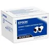 Image de Epson - Pack de 2 - noir - original - cartouche de toner - pour Epson AL-C300; AcuLaser C3000; WorkForce AL-C300