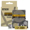Image de Cartouche d'encre Epson LK-4KBK pour LabelWorks LW-C410 et LW-C610 Noir sur Or