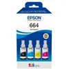Image de Epson EcoTank 664 - Pack de 4 - noir, jaune, cyan, magenta - original - réservoir d'encre - pour Epson L380, L395, L495; EcoTank ET-2650, L1455, L656; EcoTank ITS L3050, L3060, L3070