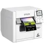 Image de Epson ColorWorks CW-C4000E (MK) - Imprimante d'étiquettes - couleur - jet d'encre - Rouleau (102 cm) - 1200 x 1200 ppp - jusqu'à 100 mm/sec (mono) / jusqu'à 100 mm/sec (couleur) - USB hôte USB - outil de coupe