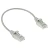 Image de ACT - Cordon de raccordement - RJ-45 (M) pour RJ-45 (M) - 3 m - UTP - CAT 6 - sans halogène, moulé, sans crochet - gris, RAL 7035