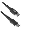 Image de ACT - Câble USB - USB-C (M) pour USB-C (M) - USB 2.0 - 20 V - 3 A - 1 m - USB Power Delivery (60W) - noir
