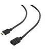 Image de Cablexpert - Câble d'extension HDMI avec Ethernet - HDMI femelle pour HDMI mâle - 3 m - support 4K
