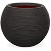 Image de Capi Europe - Vase boule Rib NL - 40x32 - Noir