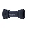 Image de Elvedes jeu de pédalier Shimano plastique/acier 86-92 mm noir 24 mm