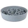 Image de District70 Mangeoire Lente Pour Chiens Bambou 21 Cm Bleu Glace
