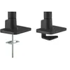 Image de Neomounts DS70S-950BL1 - Kit de montage (bras de montage pour bureau) - pleine action - pour moniteur - aluminium - noir - Taille d'écran : 17"-49"