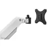 Image de Neomounts DS70S-950WH2 NEXT One - Kit de montage (bras pour moniteur, base de montage de la pince, montage par passe-câble) - pleine action - pour 2 écrans LCD - aluminium - blanc - Taille d'écran : 17"-35" - montrable sur bureau