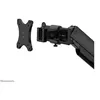 Image de Neomounts NEXT One DS65S-950BL2 - Kit de montage (bras articulé) - pleine action - pour 2 écrans LCD - aluminium - noir - Taille d'écran : 24"-34" - montrable sur bureau