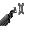 Image de Neomounts DS70-450BL1 - Kit de montage (bras articulé, serre-joint, attache topfix) - pleine action - pour Écran LCD - noir - Taille d'écran : 17"-42" - ordinateur de bureau