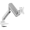 Image de Neomounts DS70-450WH1 - Kit de montage (bras articulé, serre-joint, attache topfix) - pleine action - pour Écran LCD - blanc - Taille d'écran : 17"-42" - ordinateur de bureau