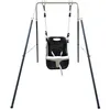 Image de AXI Balançoire siège pour bébé Métal 146x94x118 cm Anthracite et crème