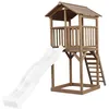 Image de AXI Beach Tower Marron Toboggan Blanc