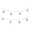 Image de Guirlande Lumineuse Edm - Boules ArgentÃ©es - Esprit De NoÃ«l - LumiÃ¨re Chaude - 10 Ampoules Led - 2,5 M - 71316