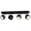 Image de RÃ©glette 4 spots LED Phillips DYNA noir