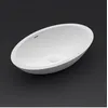 Image de Vasque à poser blanc mat AVELLA OVAL RIHO 58x36 cm solid surface-Blanc-Blanc-58 --