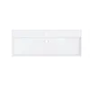 Image de Lavabo SPRING RISE RIHO 100x46x12 cm en céramique-Blanc-Blanc-100 --