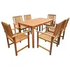 Image de vidaXL Jeu de salle à manger d'extérieur 7 pcs Bois d'acacia solide42623