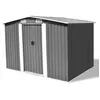 Image de vidaXL Abri de stockage pour jardin métal gris 257x205x178 cm42907