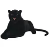 Image de vidaXL Panthère en peluche Noir XXL