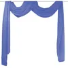 Image de vidaXL Rideau Voile 140 x 600 cm Bleu royal