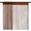 Image de Vidaxl Rideau En Fils 2 Pcs 100 X 250 Cm Marron
