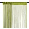 Image de vidaXL Rideau en fils 2 pcs 140 x 250 cm Vert132413