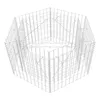 Image de vidaXL Jardinière À Gabion Hexagonale 100 X 90 X 50 Cm